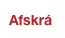 Afskrá